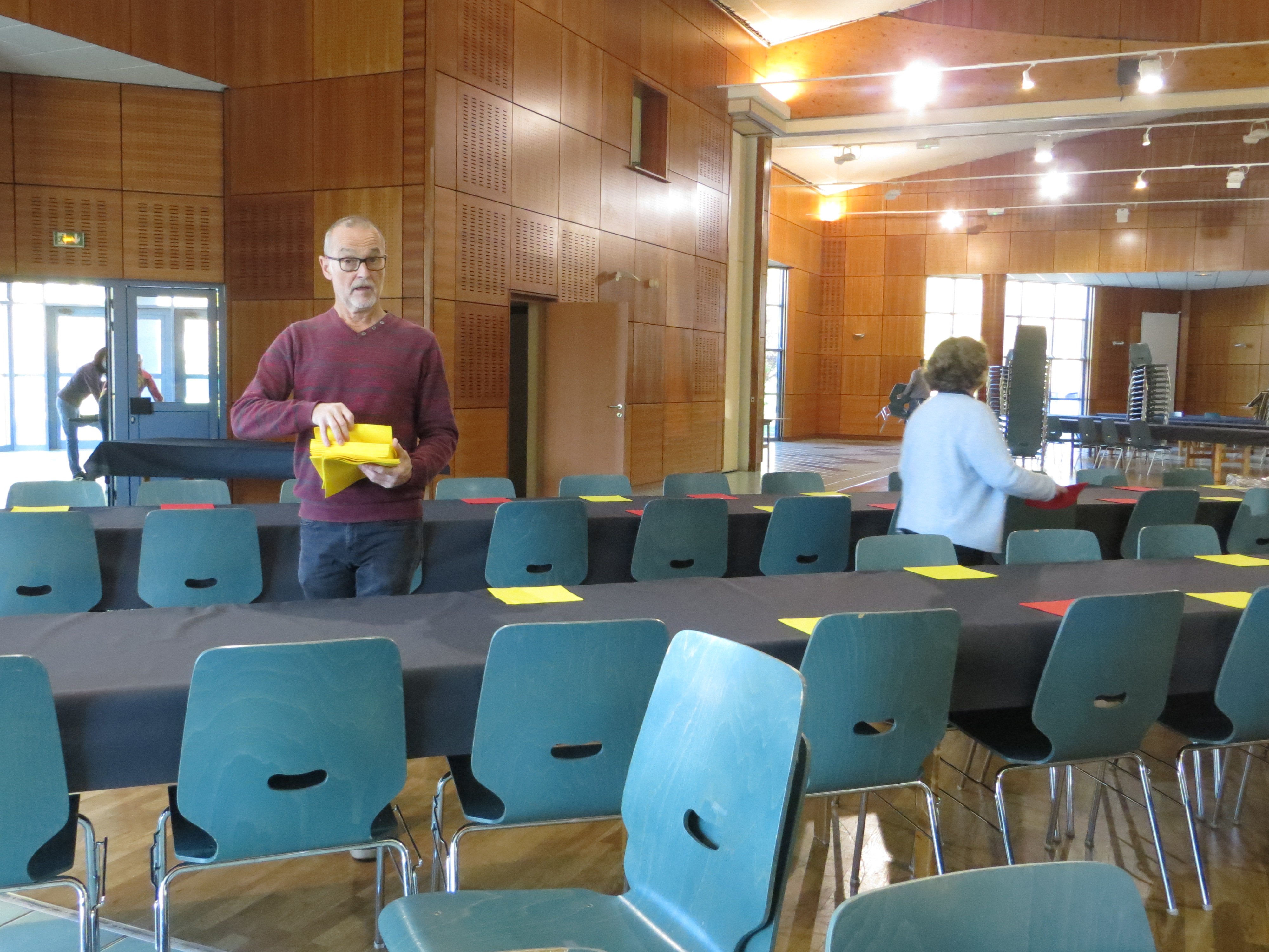 Préparation soirée choucroute 23 octobre 2021 à Vonnas 01