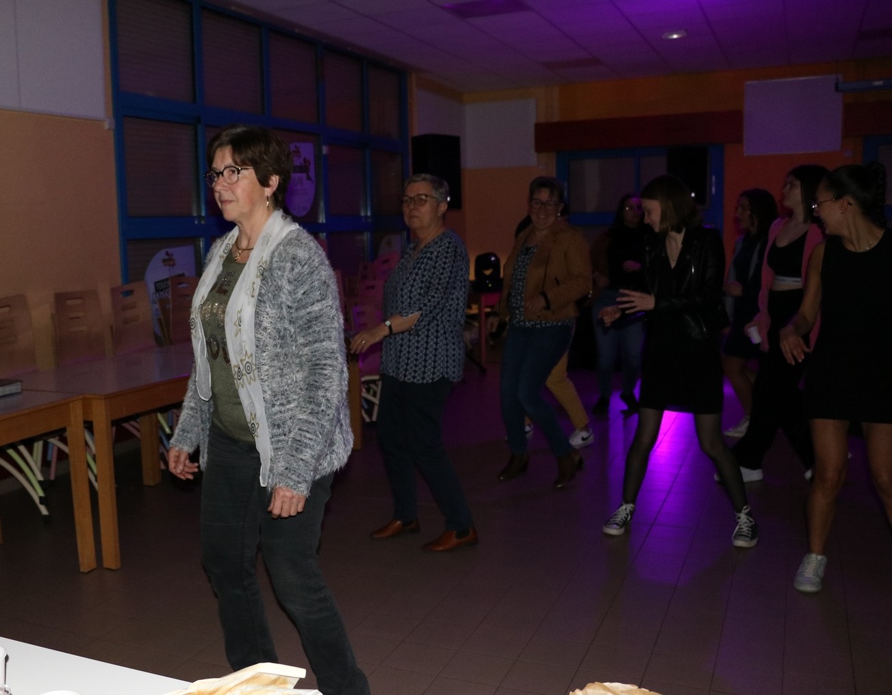 Soirée des jeunes au collège de Vonnas 011